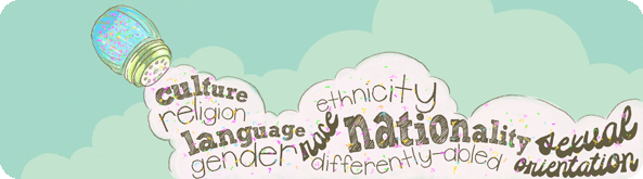 Classroom Spice graphic that has different words: culture, relgion, language, gender, ethnicity, race, nationality, sexual orientation and differently-abled