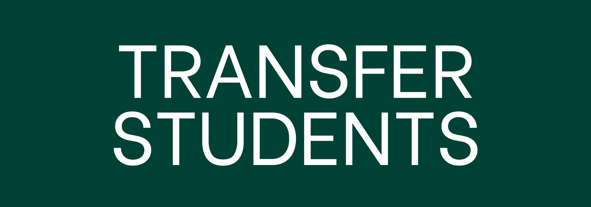 transfer students scholarship web page